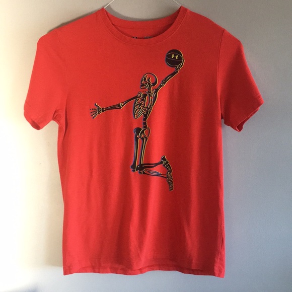 under armour skeleton shirt